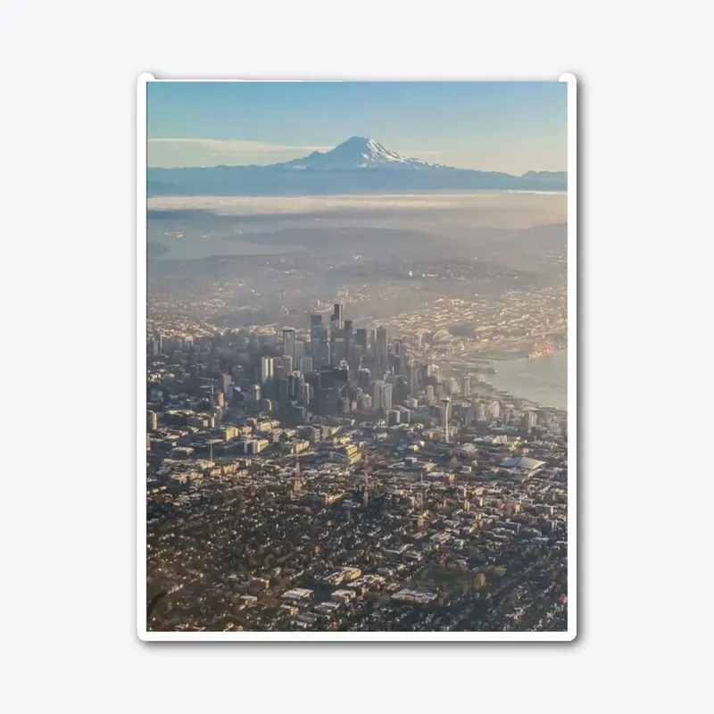 SEATTLE, WASHINGTON AERIAL VIEW